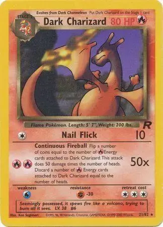 Dark Charizard - Pokemon Team Rocket #21