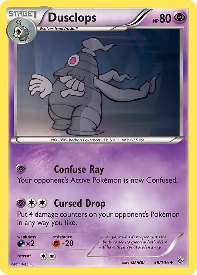 Dusclops - Pokemon Flashfire #39