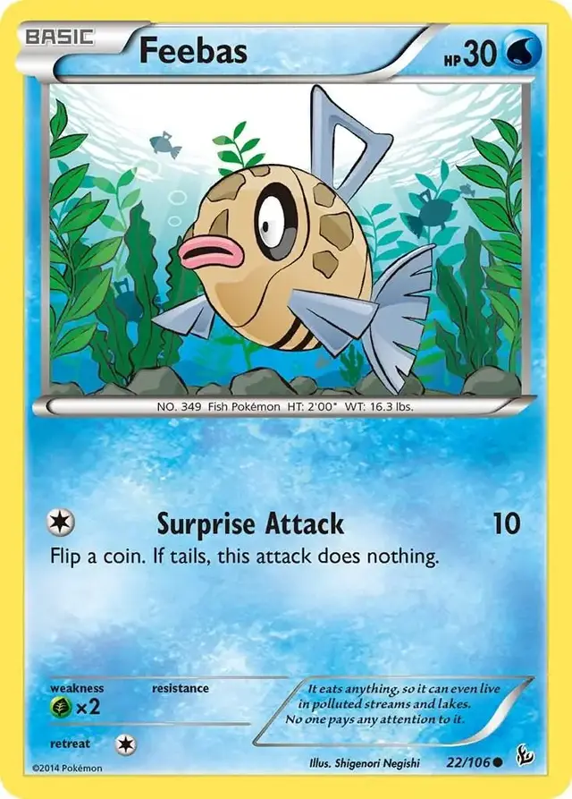 Feebas - Pokemon Flashfire #22