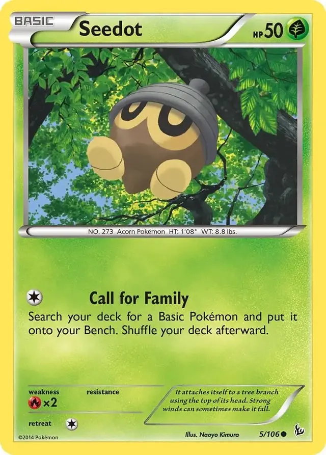 Seedot - Pokemon Flashfire #5