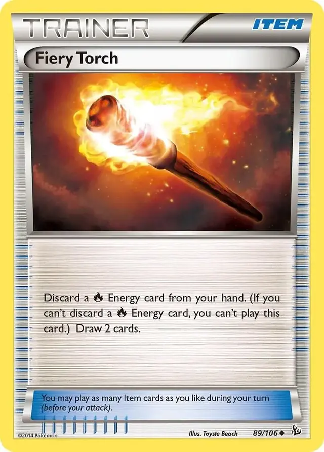 Fiery Torch - Pokemon Flashfire #89