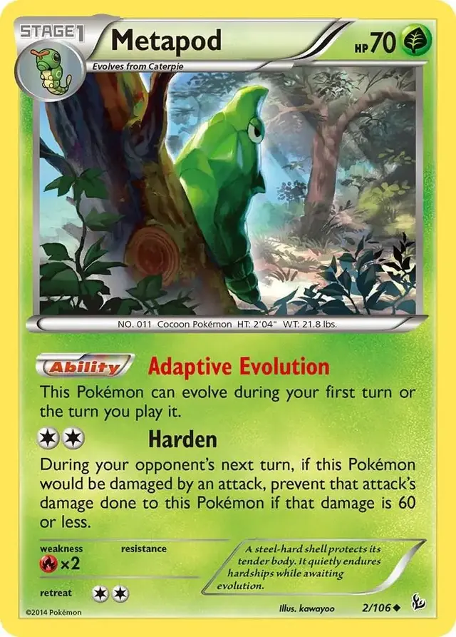 Metapod - Pokemon Flashfire #2