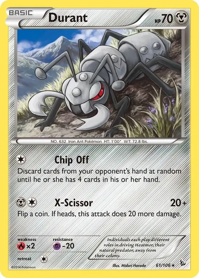 Durant - Pokemon Flashfire #61