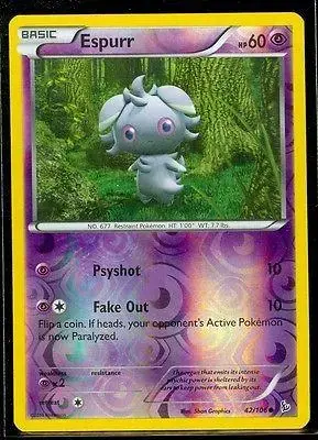 Espurr [Reverse Holo] - Pokemon Flashfire #42