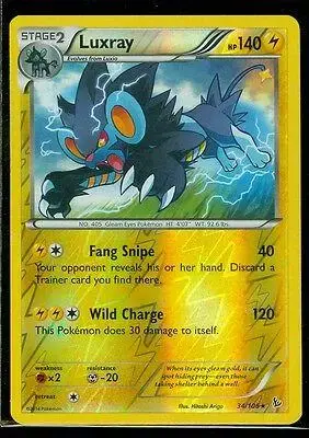 Luxray [Reverse Holo] - Pokemon Flashfire #34