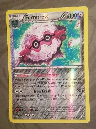 Forretress [Reverse Holo] - Pokemon Flashfire #60
