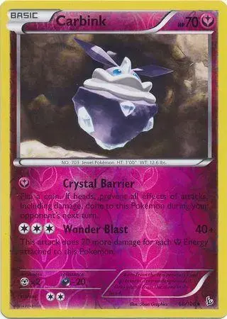 Carbink [Reverse Holo] - Pokemon Flashfire #68