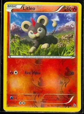 Litleo [Reverse Holo] - Pokemon Flashfire #19