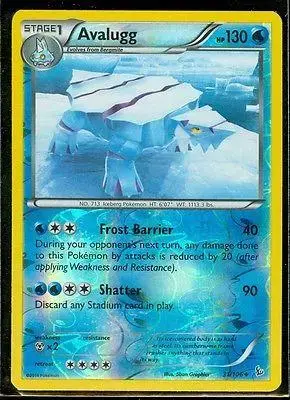 Avalugg [Reverse Holo] - Pokemon Flashfire #31