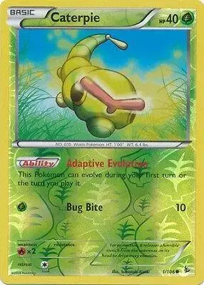 Caterpie [Reverse Holo] - Pokemon Flashfire #1