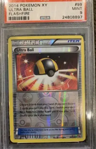 Ultra Ball [Reverse Holo] - Pokemon Flashfire #99