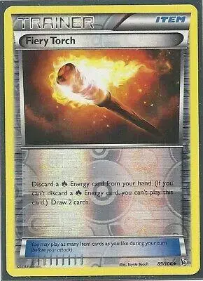 Fiery Torch [Reverse Holo] - Pokemon Flashfire #89