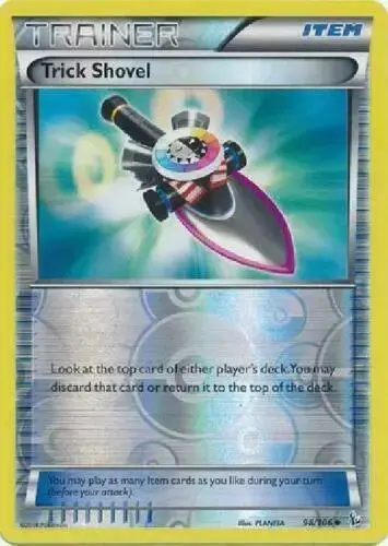 Trick Shovel [Reverse Holo] - Pokemon Flashfire #98