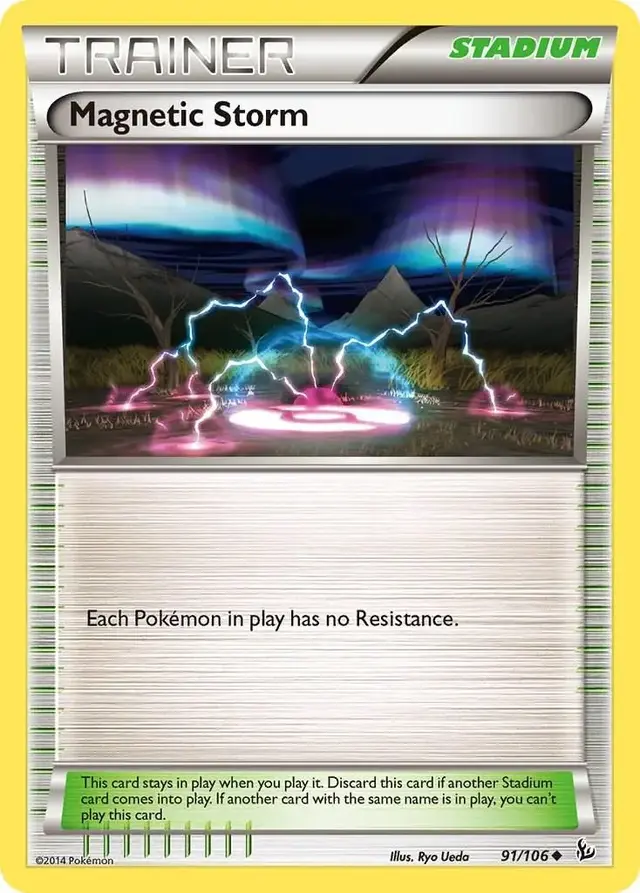 Magnetic Storm - Pokemon Flashfire #91