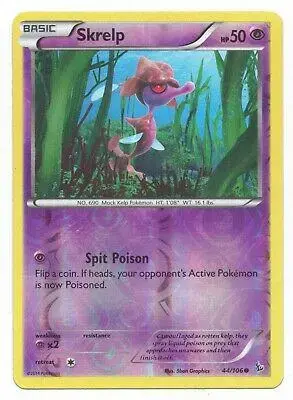 Skrelp [Reverse Holo] - Pokemon Flashfire #44