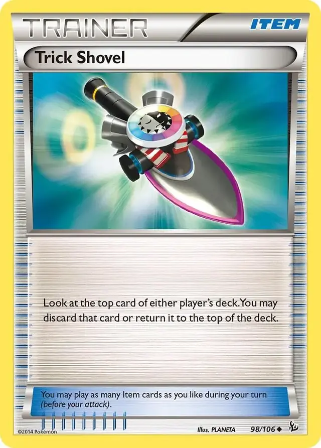 Trick Shovel - Pokemon Flashfire #98
