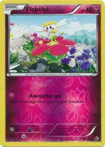 Flabebe [Reverse Holo] - Pokemon Flashfire #62