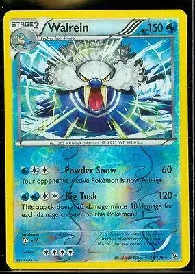 Walrein [Reverse Holo] - Pokemon Flashfire #26