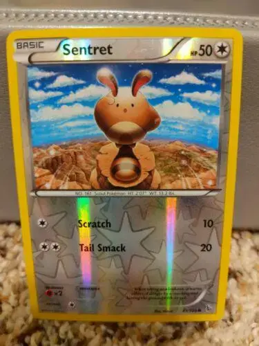 Sentret [Reverse Holo] - Pokemon Flashfire #81