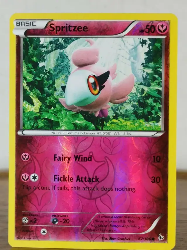 Spritzee [Reverse Holo] - Pokemon Flashfire #67