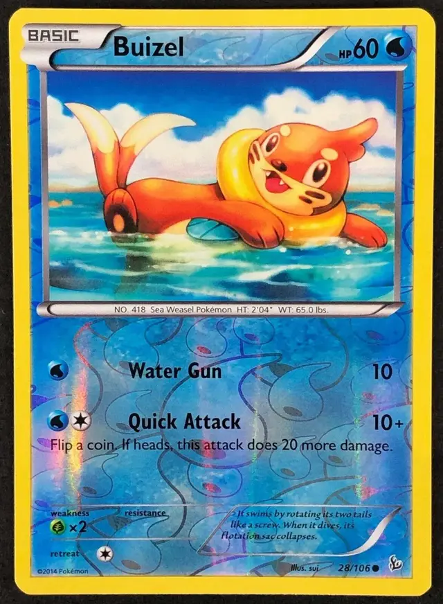 Buizel [Reverse Holo]