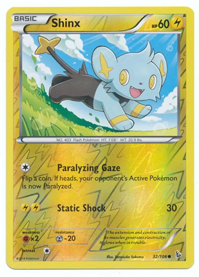 Shinx [Reverse Holo] - Pokemon Flashfire #32
