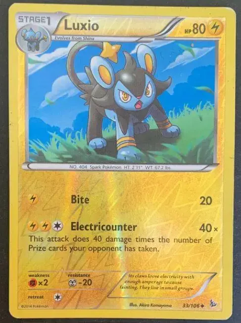 Luxio [Reverse Holo] - Pokemon Flashfire #33