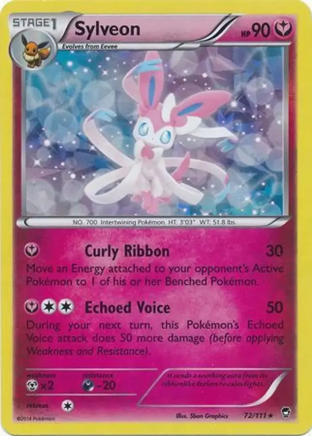 Sylveon [Cracked Ice Holo] - Pokemon Furious Fists #72