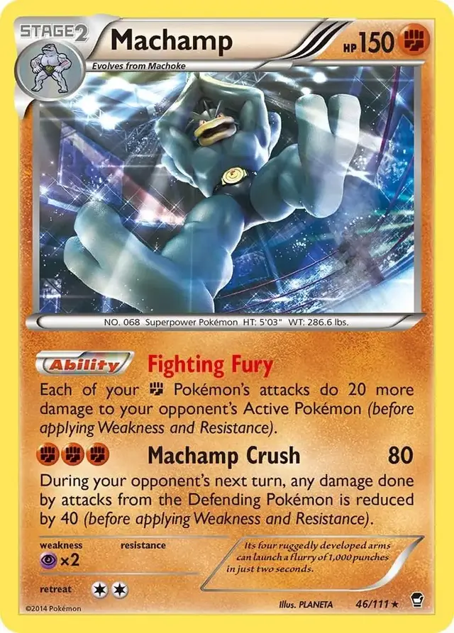 Machamp - Pokemon Furious Fists #46