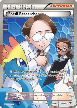 Fossil Researcher 110 - Pokemon Furious Fists