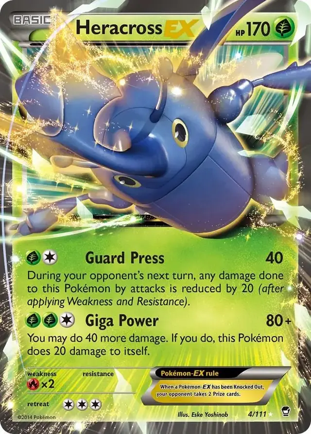 Heracross EX - Pokemon Furious Fists #4