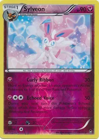 Sylveon [Reverse Holo] - Pokemon Furious Fists #72