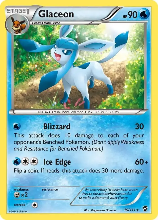Glaceon - Pokemon Furious Fists #19