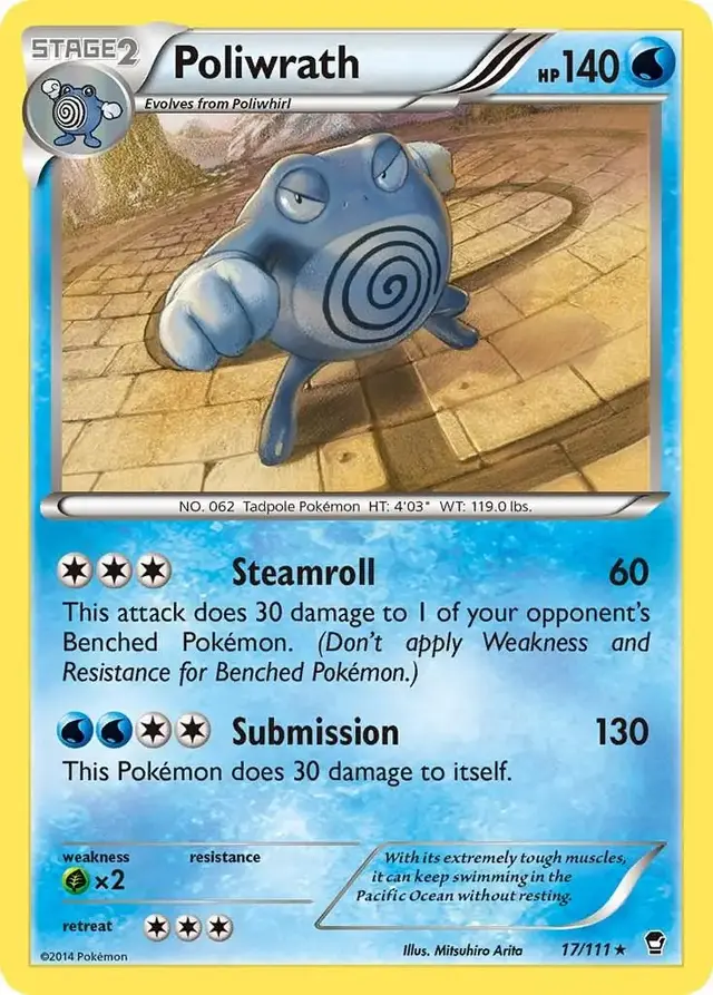 Poliwrath - Pokemon Furious Fists #17