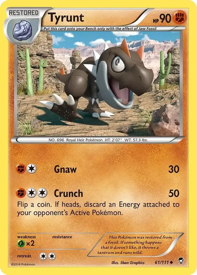 Tyrunt - Pokemon Furious Fists #61