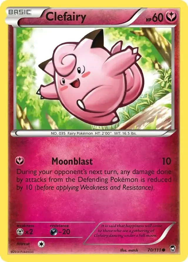 Clefairy - Pokemon Furious Fists #70