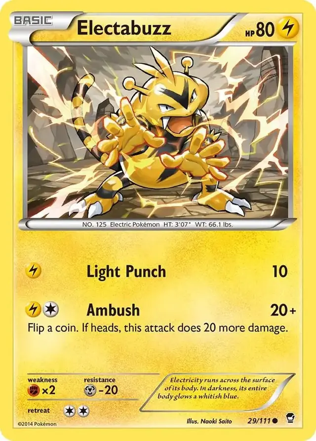 Electabuzz - Pokemon Furious Fists #29