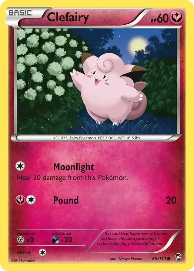 Clefairy - Pokemon Furious Fists #69
