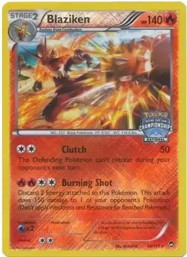 Blaziken [National Championships] - Pokemon Furious Fists #14