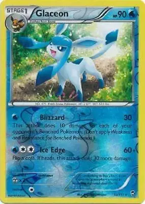 Glaceon [Reverse Holo] - Pokemon Furious Fists #19