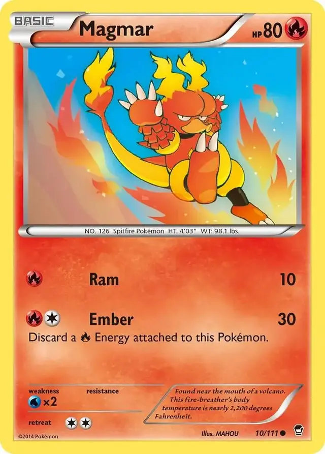 Magmar - Pokemon Furious Fists #10