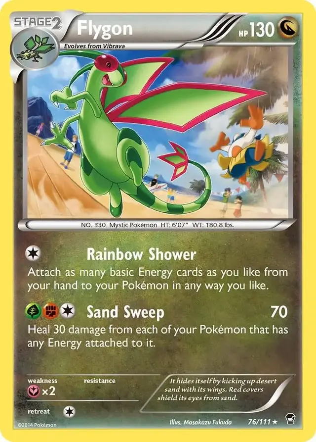 Flygon - Pokemon Furious Fists #76