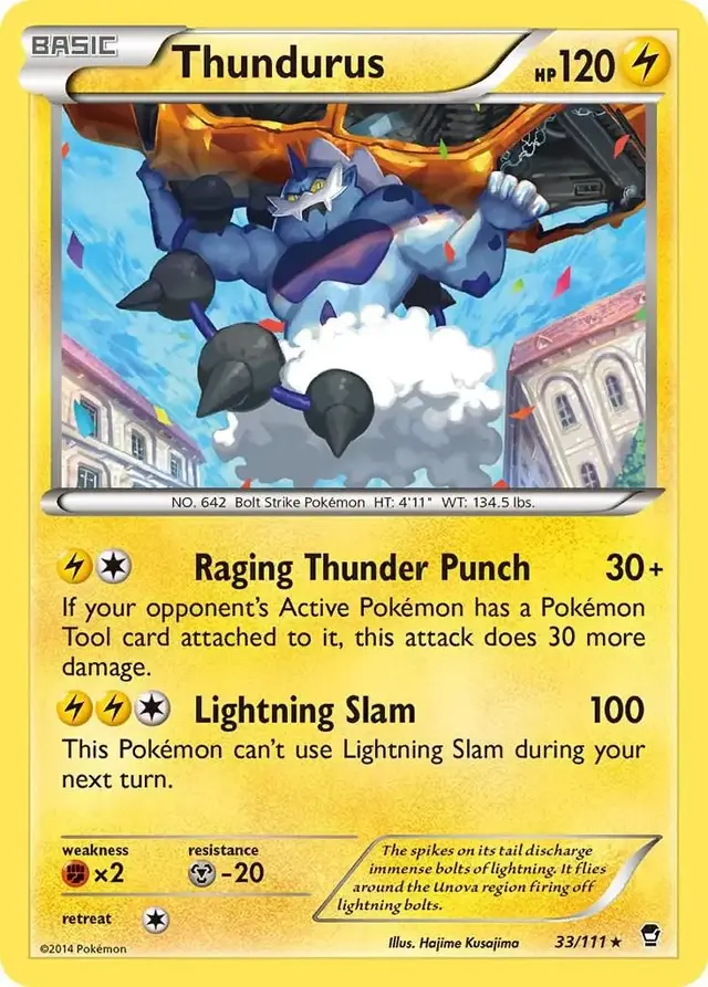 Thundurus - Pokemon Furious Fists #33