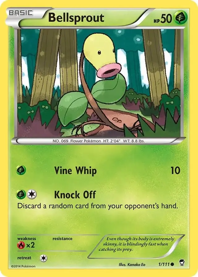 Bellsprout - Pokemon Furious Fists #1