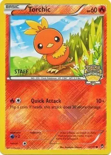 Torchic [City Champions Staff]