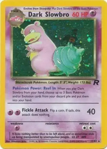 Dark Slowbro - Pokemon Team Rocket #12