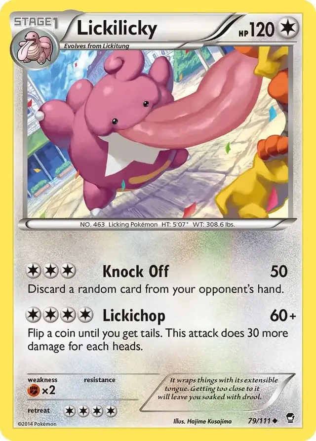 Lickilicky - Pokemon Furious Fists #79