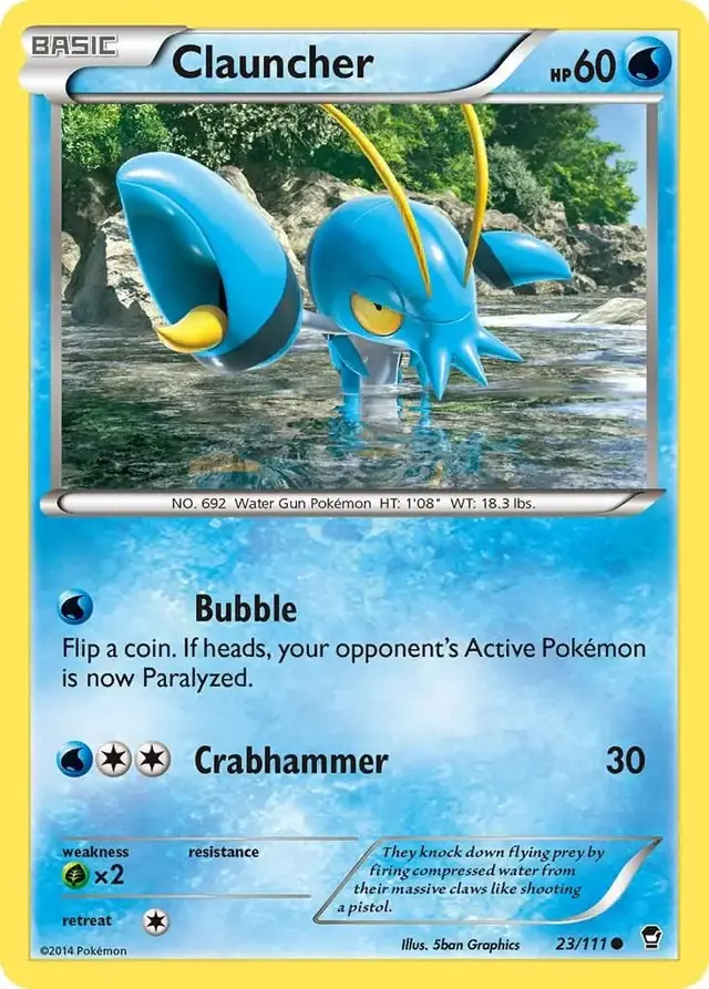 Clauncher - Pokemon Furious Fists #23