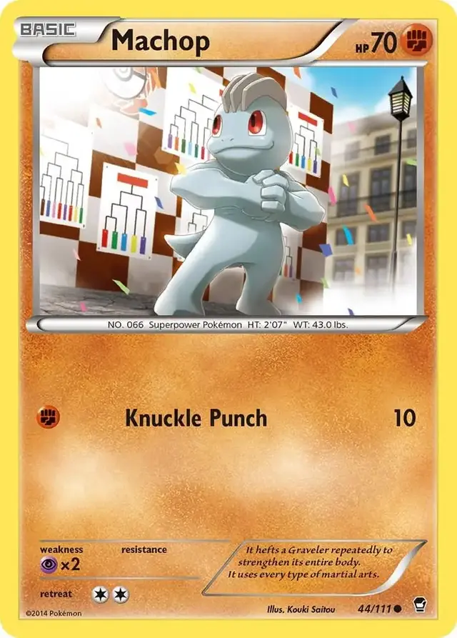 Machop - Pokemon Furious Fists #44