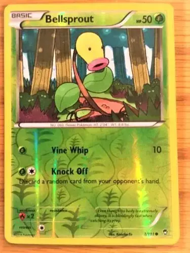Bellsprout [Reverse Holo] - Pokemon Furious Fists #1